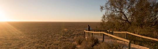 Mungo lookout at National Park, Outback NSW