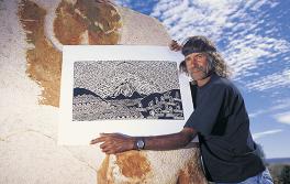 Aboriginal artist, Outback NSW