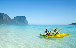 Kayaking, Lord Howe Island